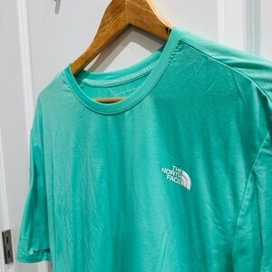 The North Face Men's Teal Short Sleeve Tee
